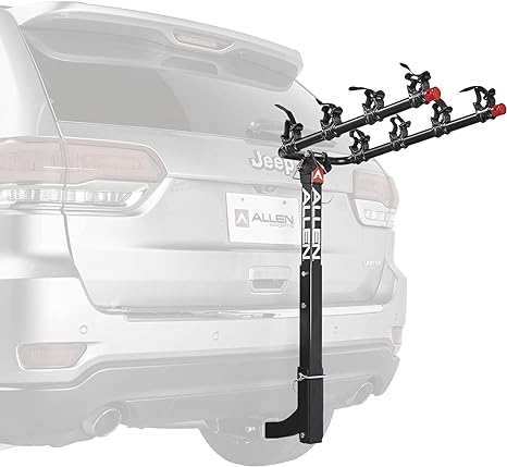 3. Allen Sports 4-Bike Hitch Rack: Ideal for Family Outings